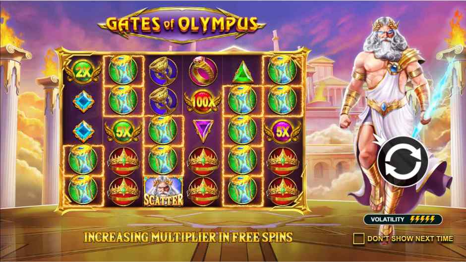 gates of olympus play online in mobile app